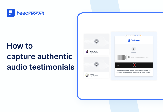 How to capture authentic audio testimonials