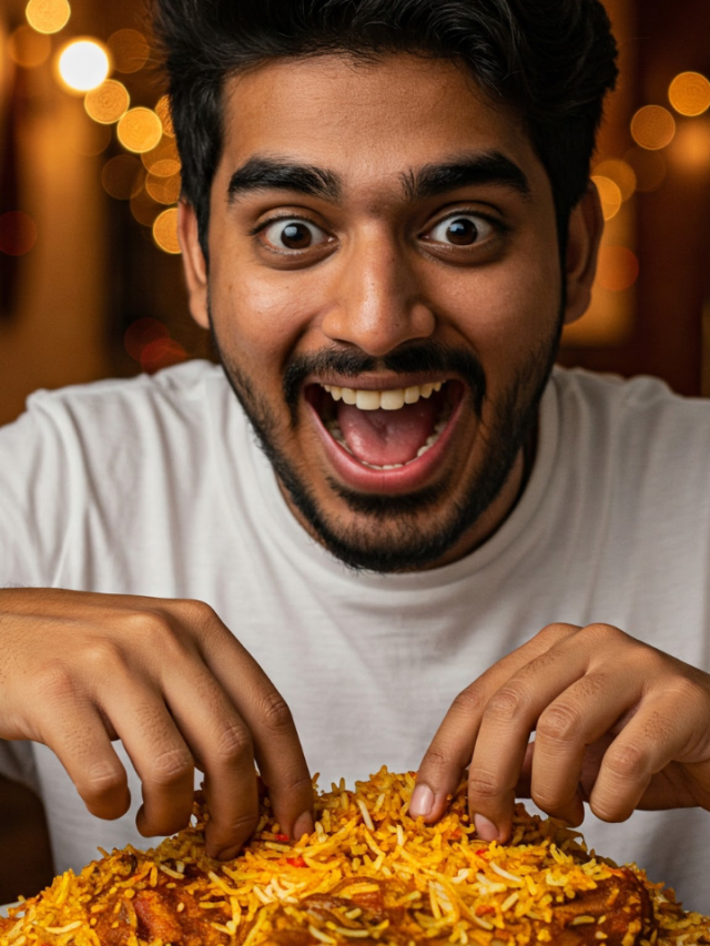 How I Became Famous Overnight  (Thanks To Biryani)